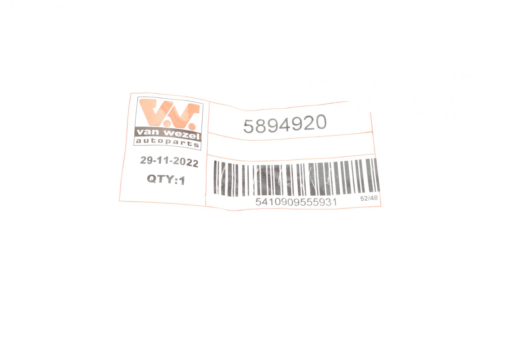 5894920 VAN WEZEL